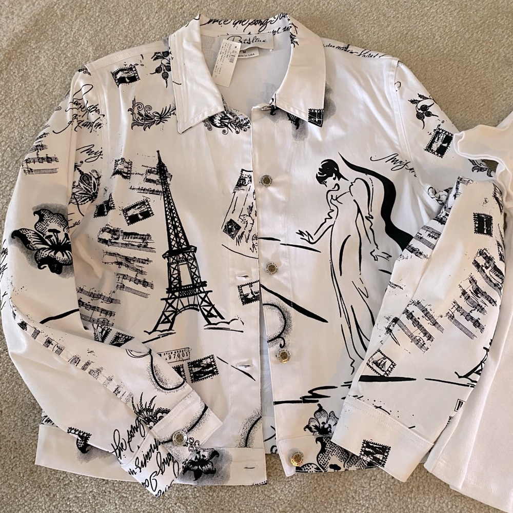 Parisline jacket and t-shirt set. Purchased in Las Vegas and never worn